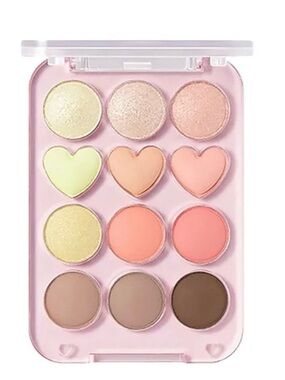 NWT K Beauty Colorgram Pastel Peach & Pink Eyeshadow palette in 05